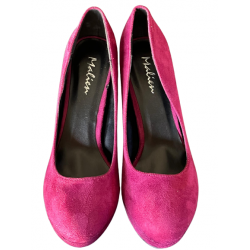 Pantofi cu toc subtire MALIEN Mov-lila
