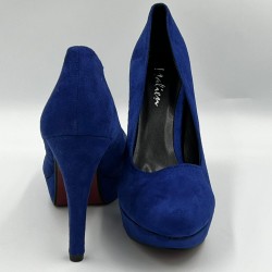 Pantofi cu Toc Subtire MALIEN Indigo